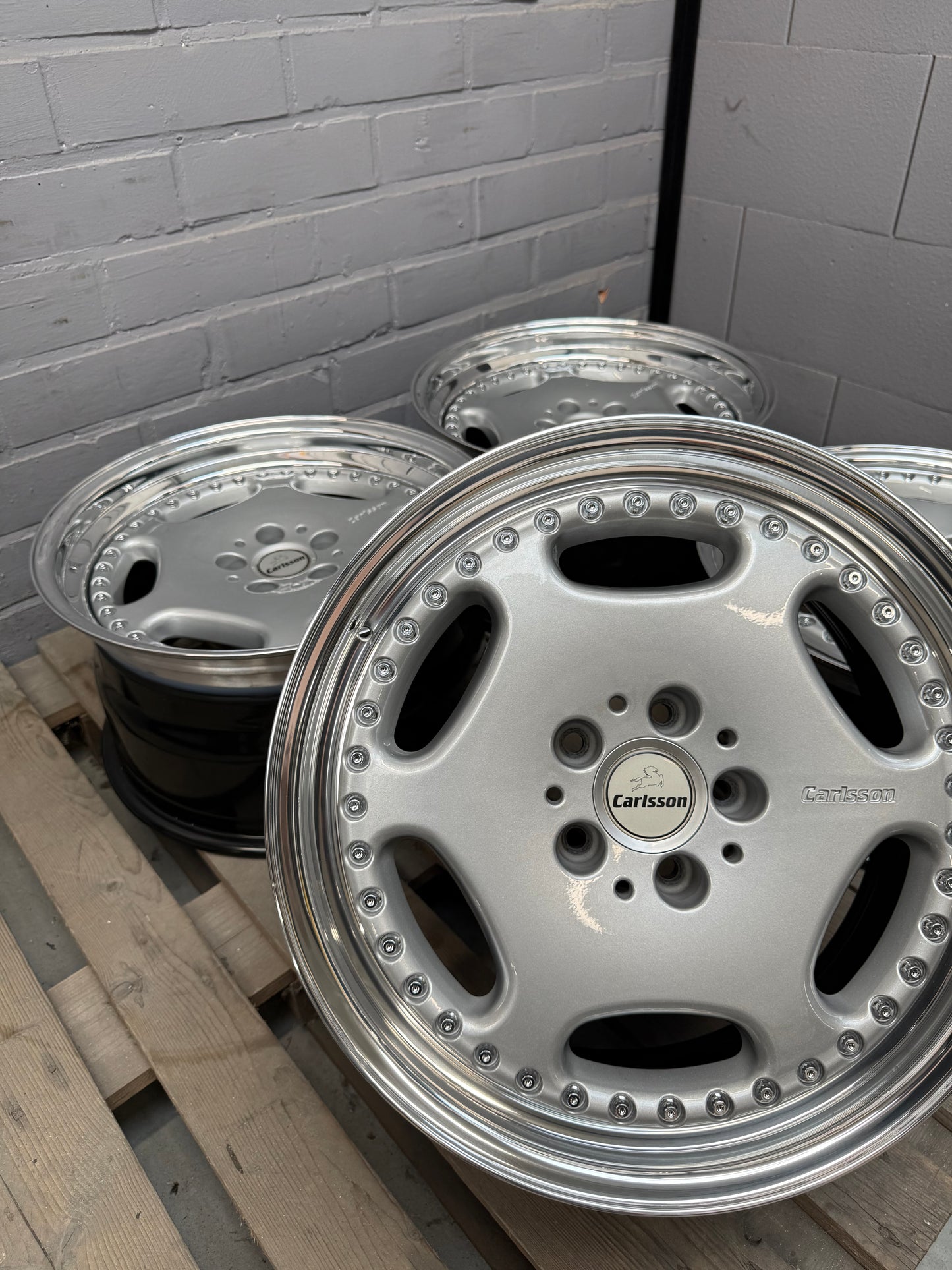 19” Carlsson 3/6 5x112 wheels ( Mercedes )