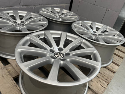 19” Original Vw Omanyt 5x112 Wheels ( Tiguan R36 R32 )