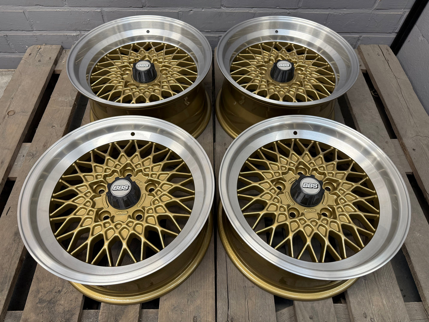 16” BBS Ra 5x130 wheels ( Porsche 911 924 944 )