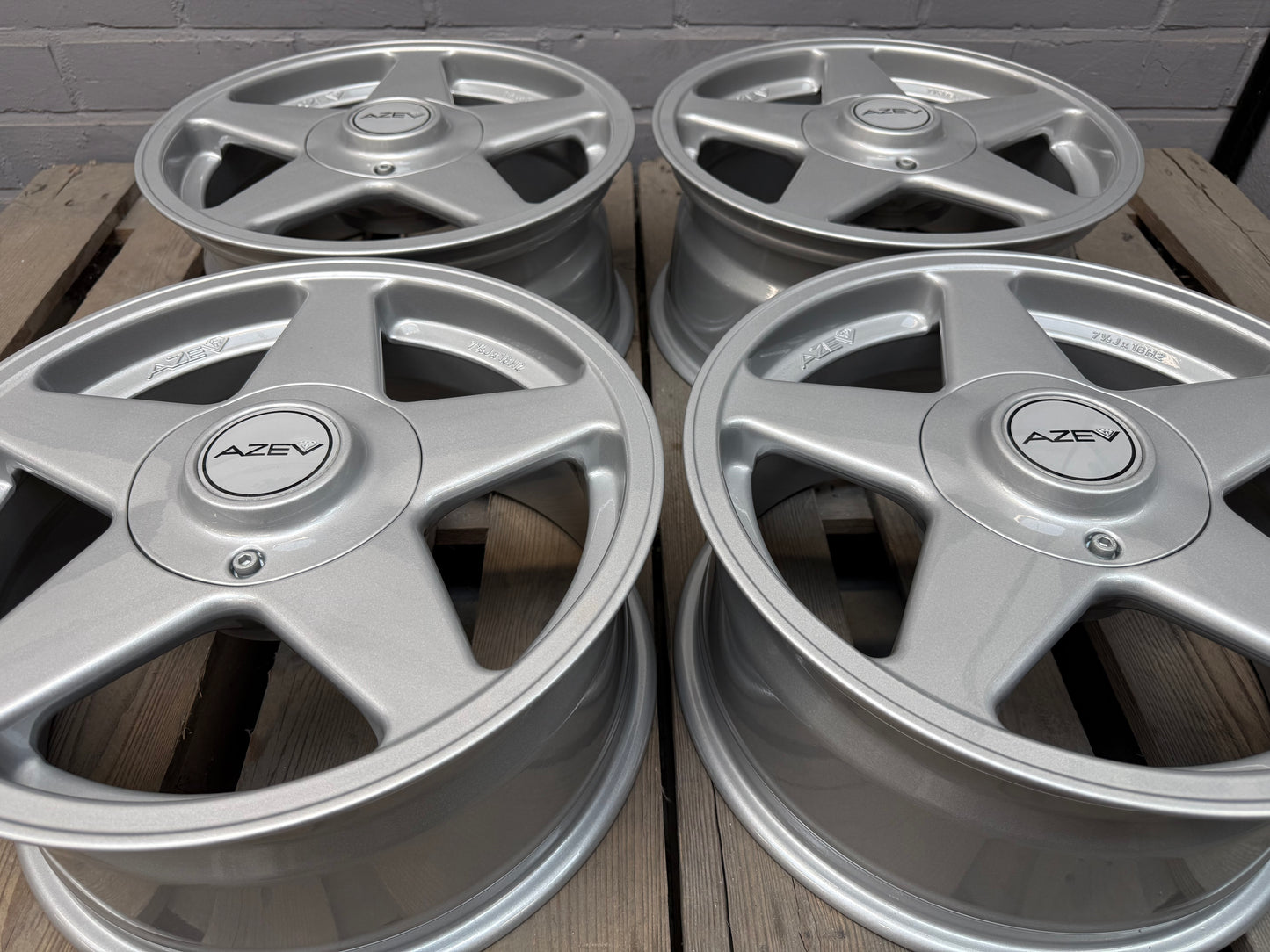 16” Azev A 5x100 wheels
