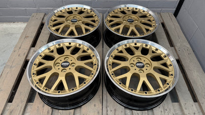 17” Custom Mini Cross Spoke 4x100 wheels ( BBS RS 873 )