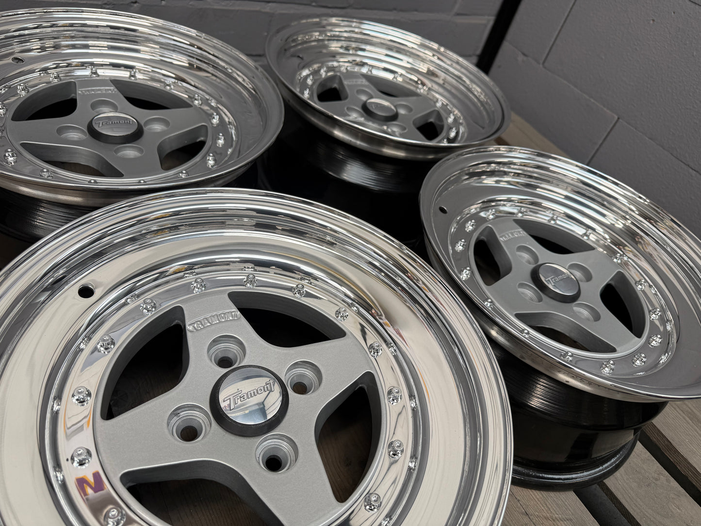 14” Tramont TY2 4x100 wheels