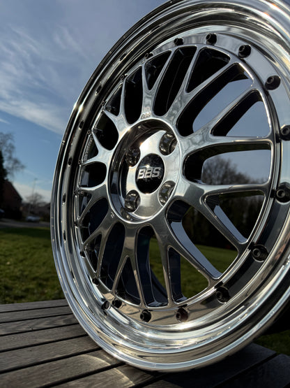 17” BBS LM 4x100 wheels ( LM 198 )