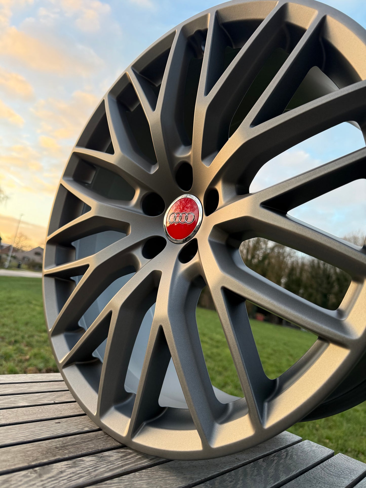 19” Original Audi 5x112 Y-Spoke wheels