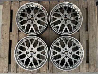 17” Custom mini cross spoke 4x100 wheels ( BBS RS 873 )