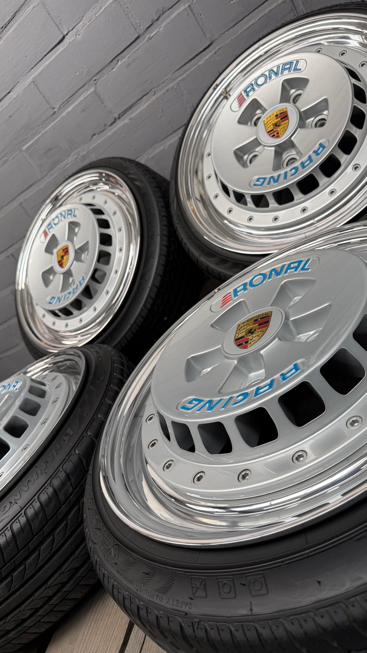 16” Custom Ronal Racing 5x130 Wheels