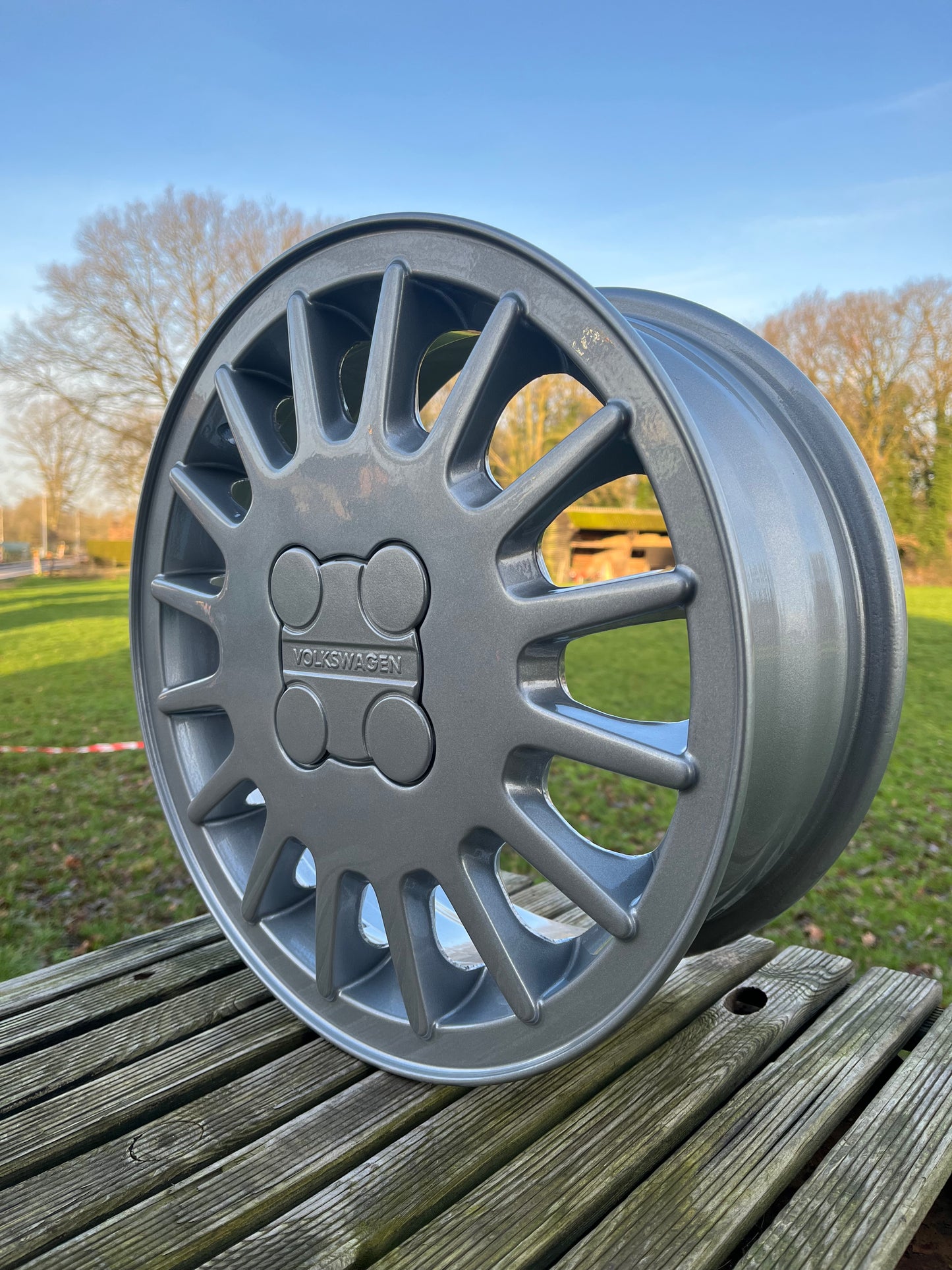 15” Vw Sebring G60 4x100 wheels ( Rallye Golf Corrado )