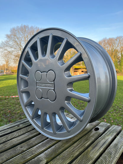 15” Vw Sebring G60 4x100 wheels ( Rallye Golf Corrado )