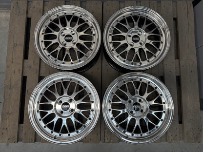 17” BBS LM 4x100 wheels ( LM 198 )