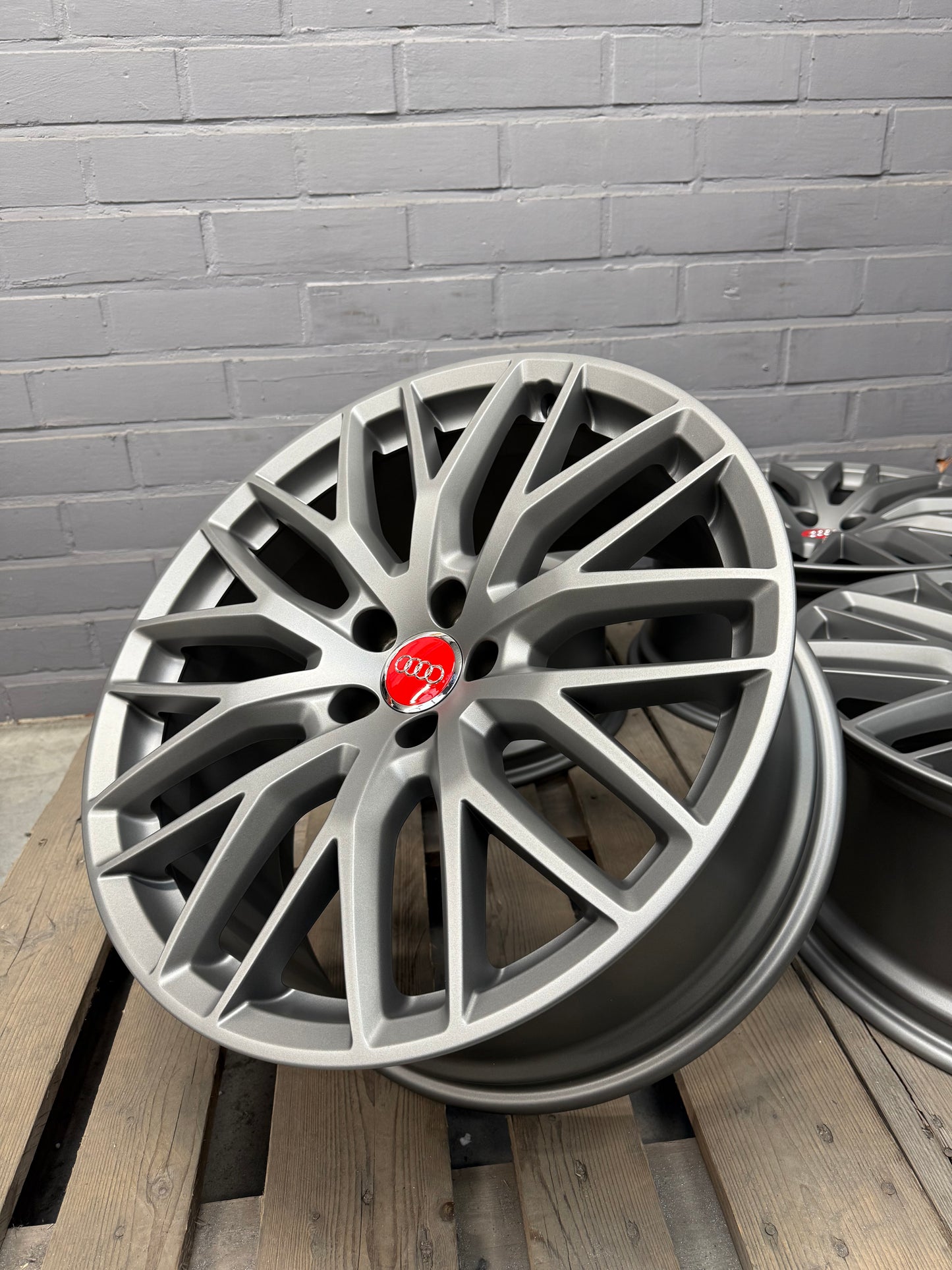 19” Original Audi 5x112 Y-Spoke wheels
