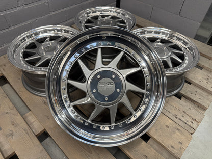 15” Oz Turbo 4x100 Wheels