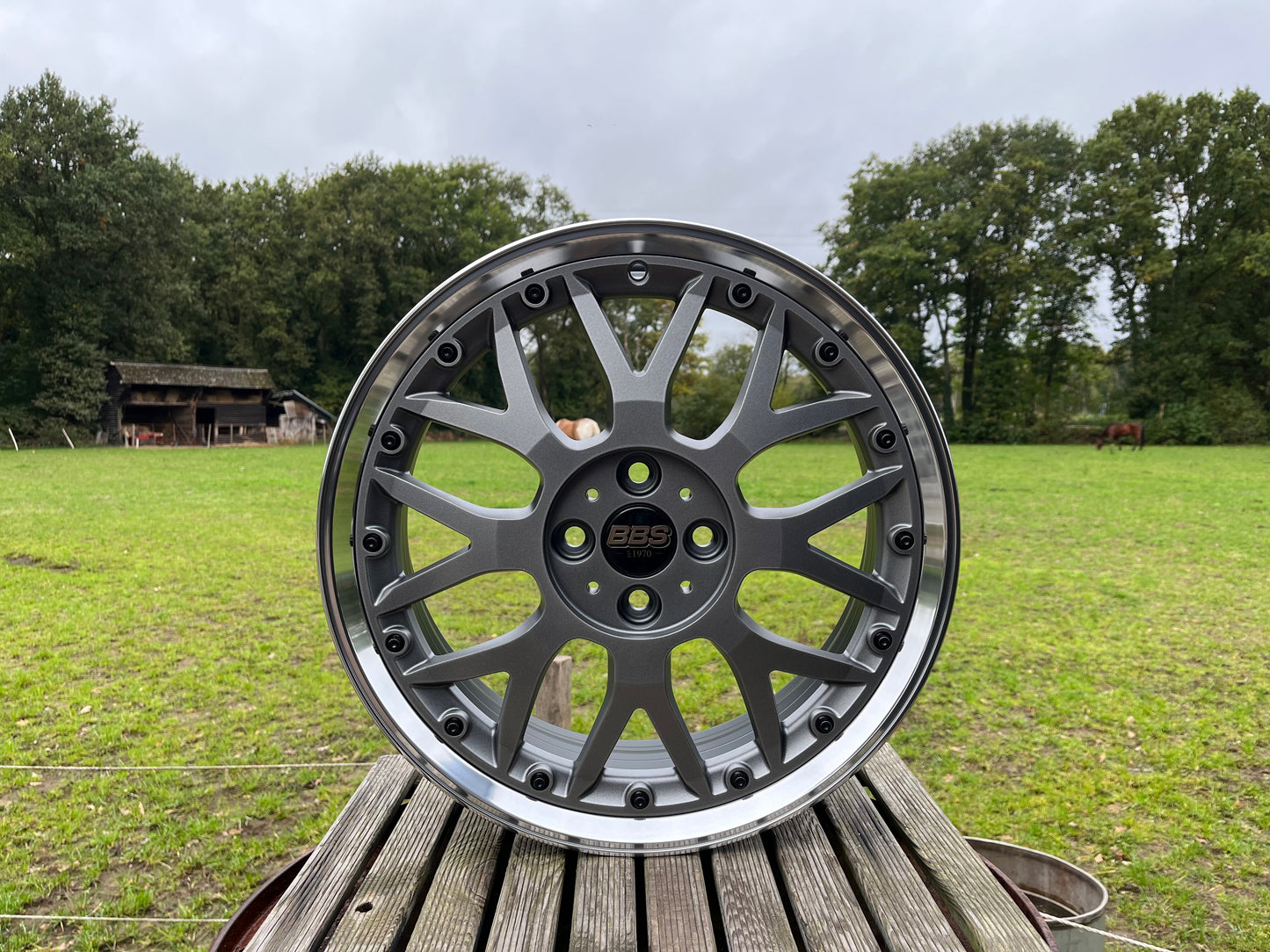 17” Custom mini cross spoke 4x100 wheels ( BBS RS 873 )