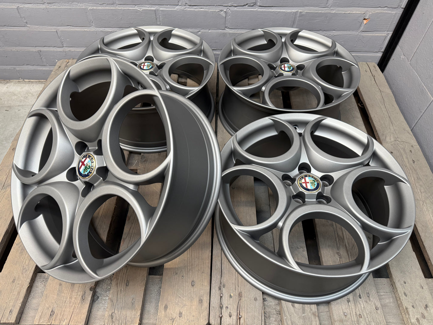 19” Alfa Romeo Prodrive 5x100 wheels ( Brera S )