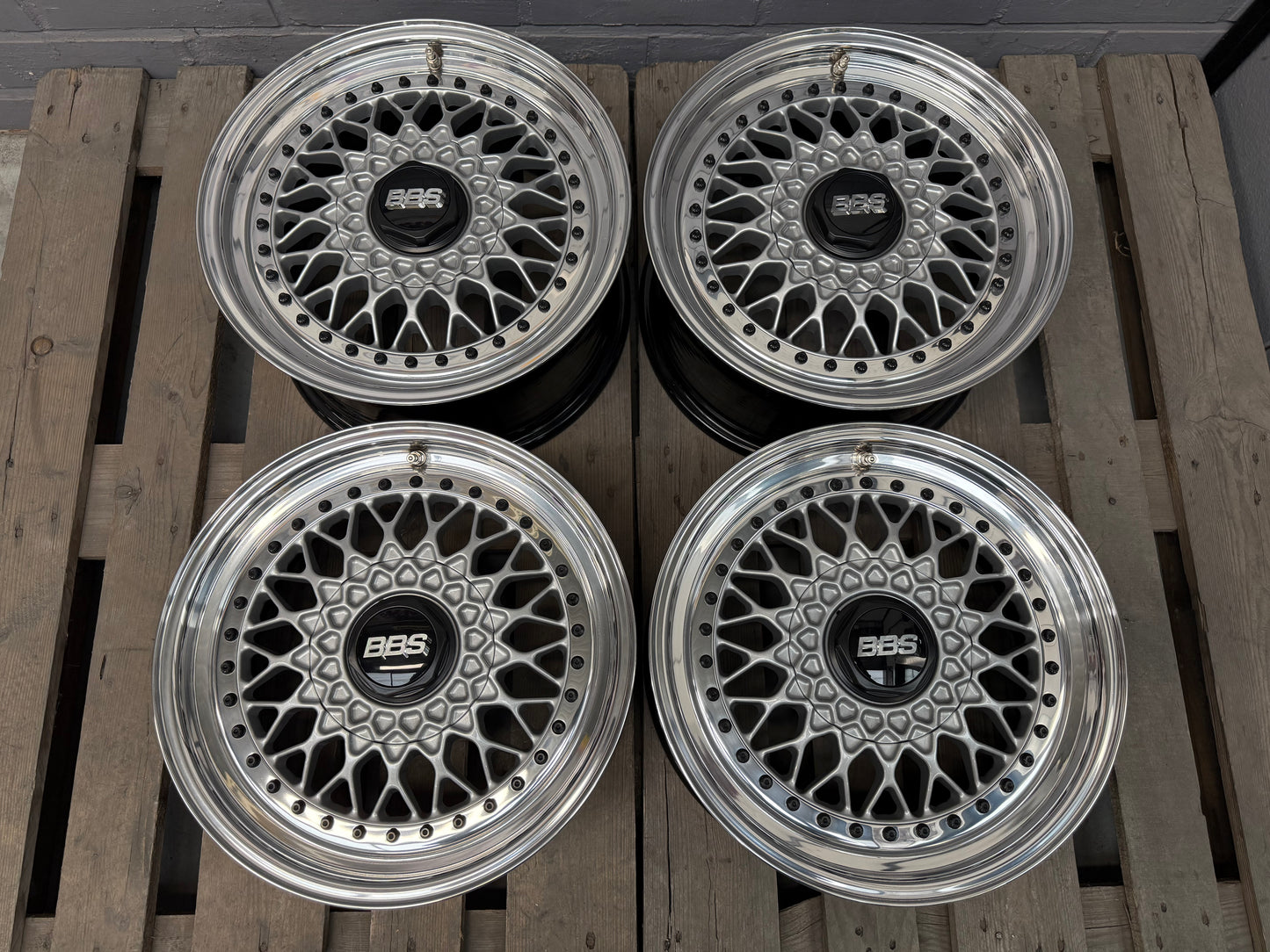 16” BBS RS 5x100 wheels