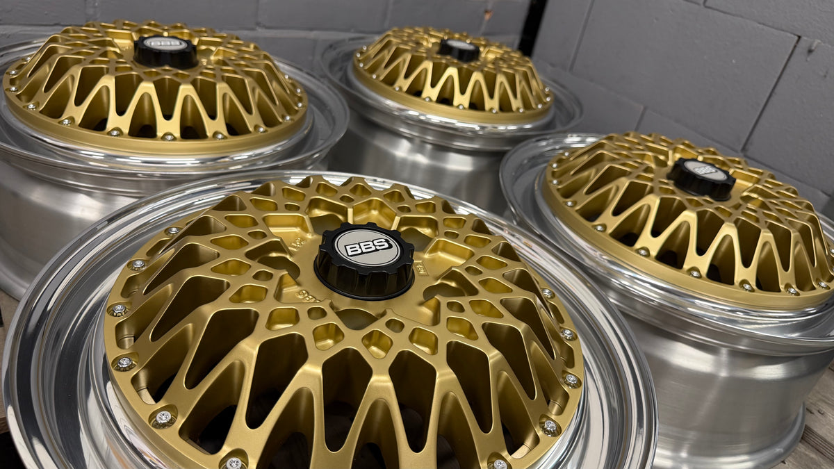 17” Custom BBS E52 Rennsport 5x130 wheels
