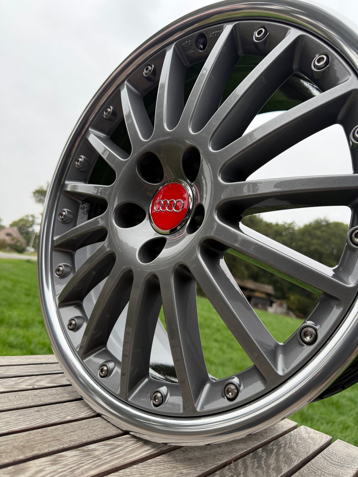 18” Audi Calito 5x112 wheels ( BBS RT250 )