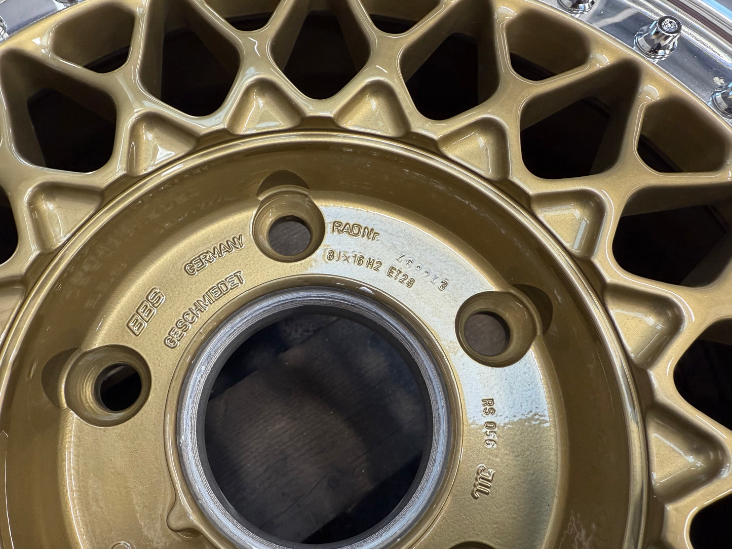 17” BBS RS 5x130 Wheel ( Porsche 056 055 )