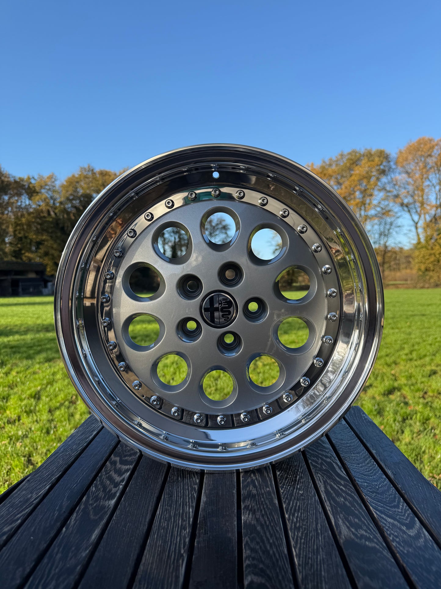 15” Oz Racing Monza 5x98 wheels ( Alfa Romeo )