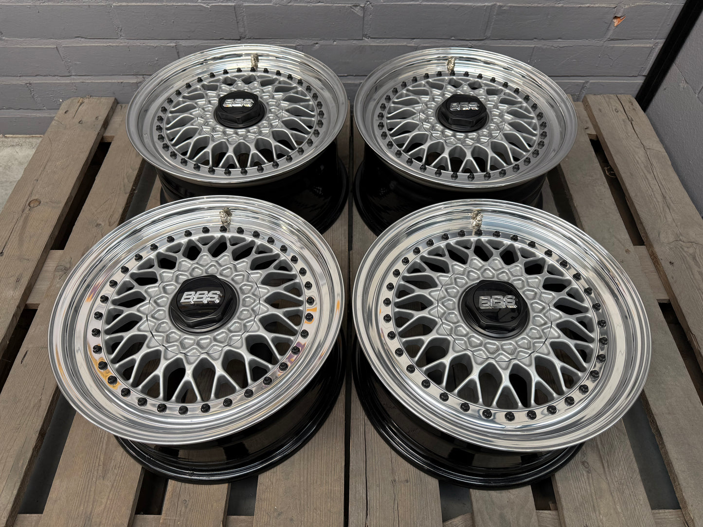 16” BBS RS 5x100 wheels
