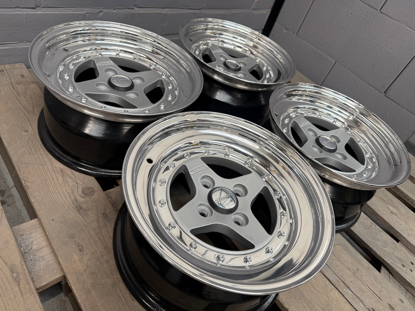 14” Tramont TY2 4x100 wheels