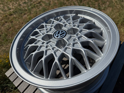 15” BBS RA 4x100 Wheels ( VW Golf 2 GTI & G60 )