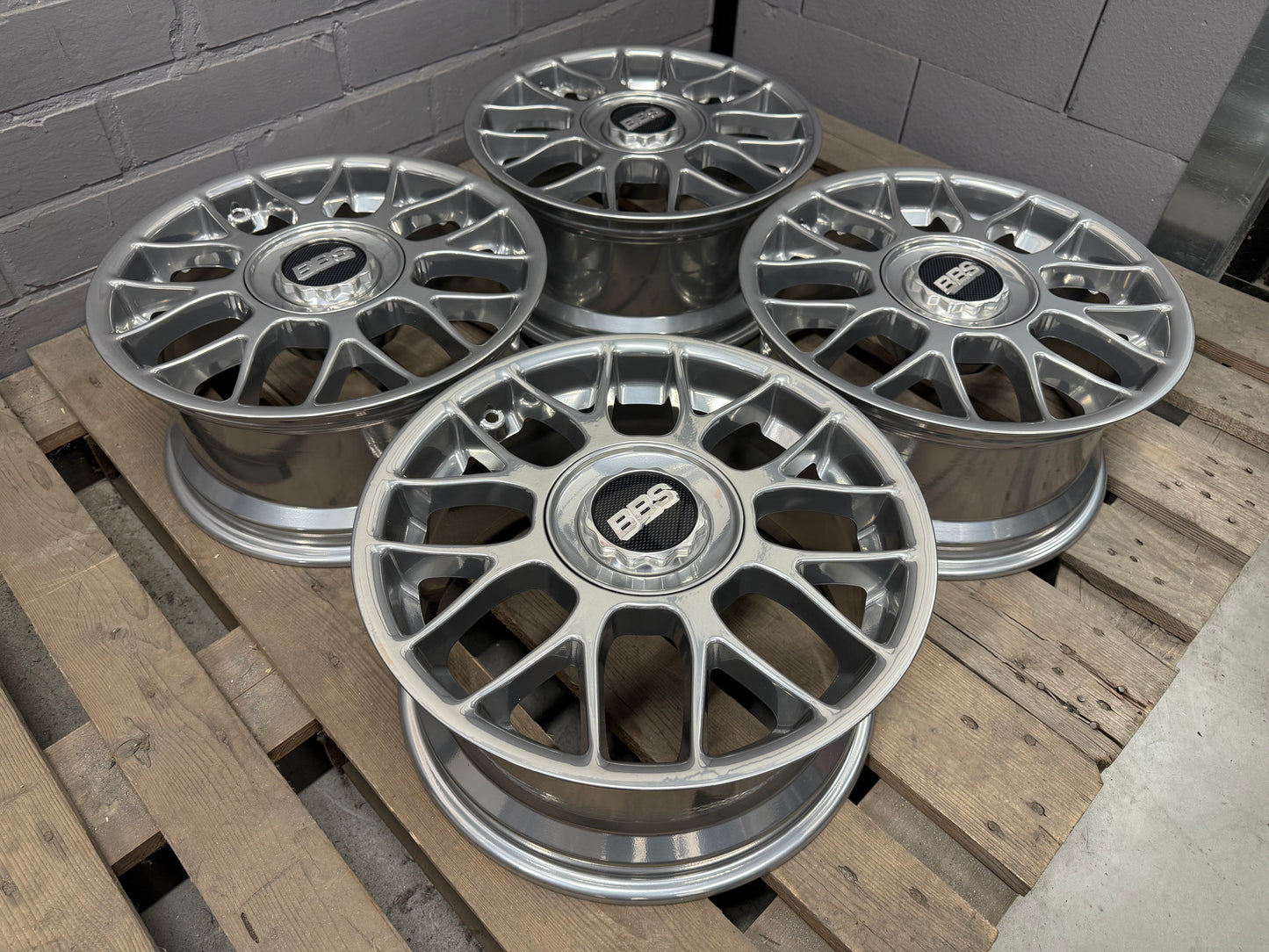 16” BBS RC 5x100 wheels ( RC 322 )