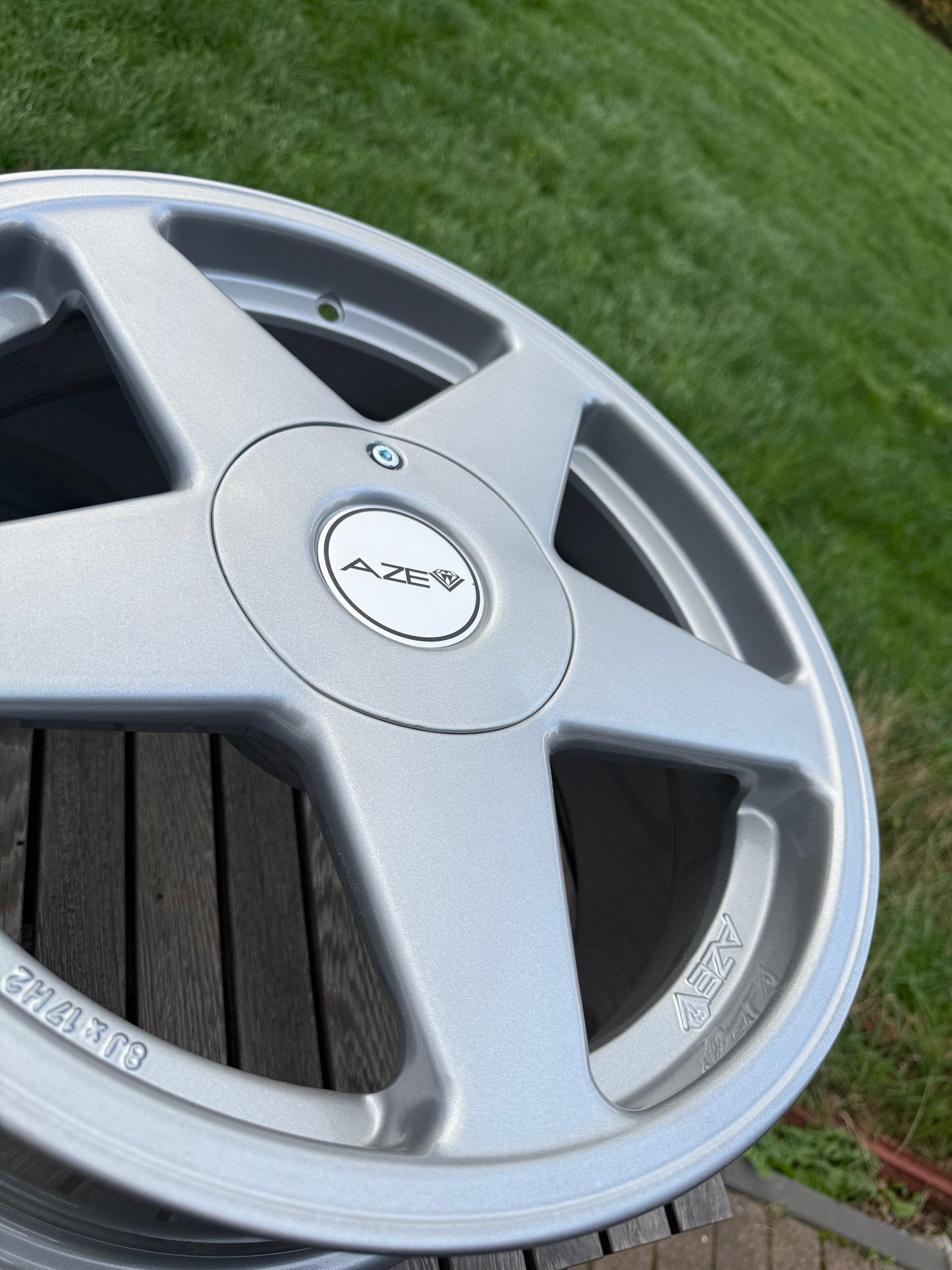 17” Azev A 5x112 wheels