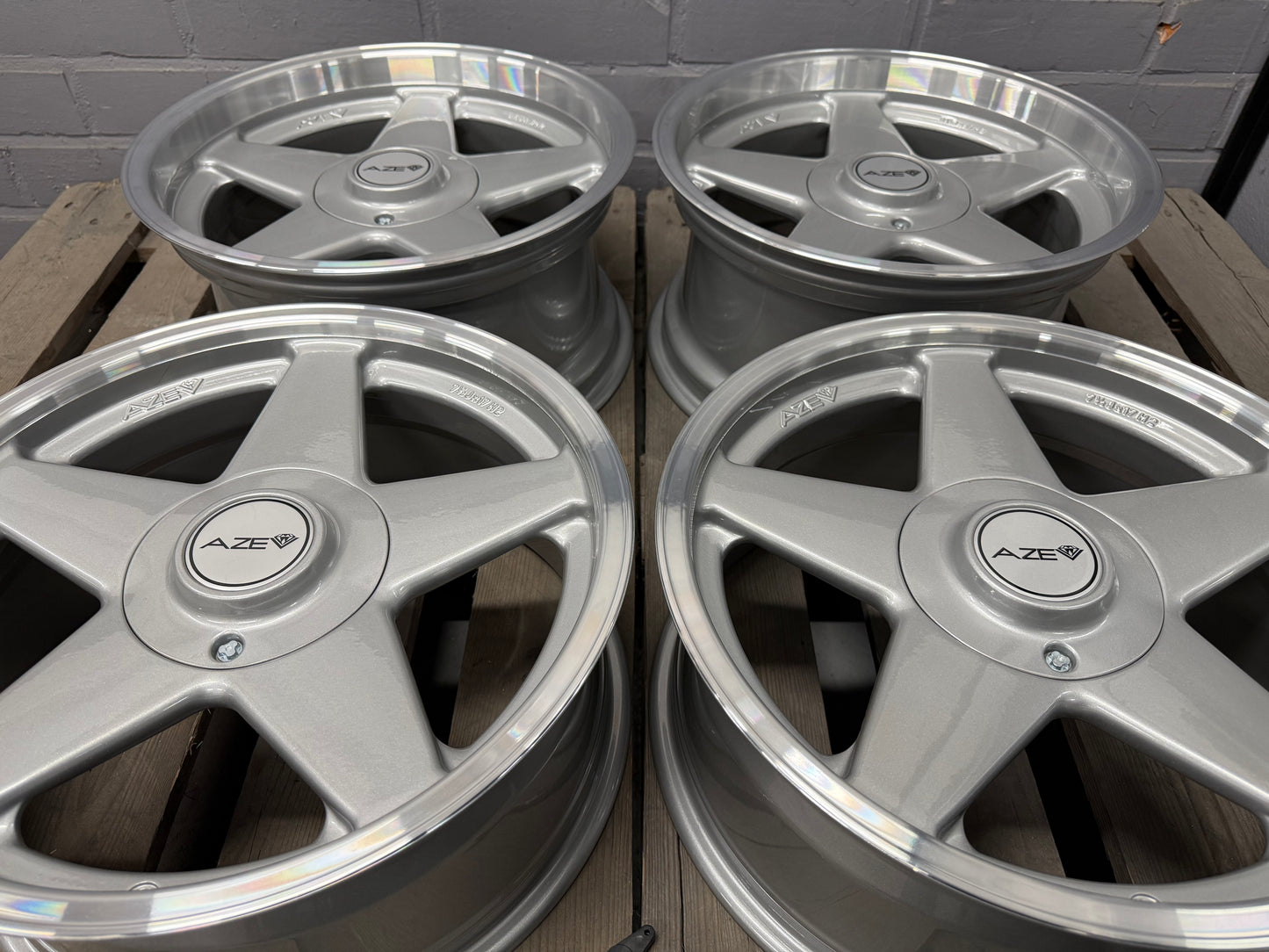 17” Azev A 5x130 wheels ( Porsche )