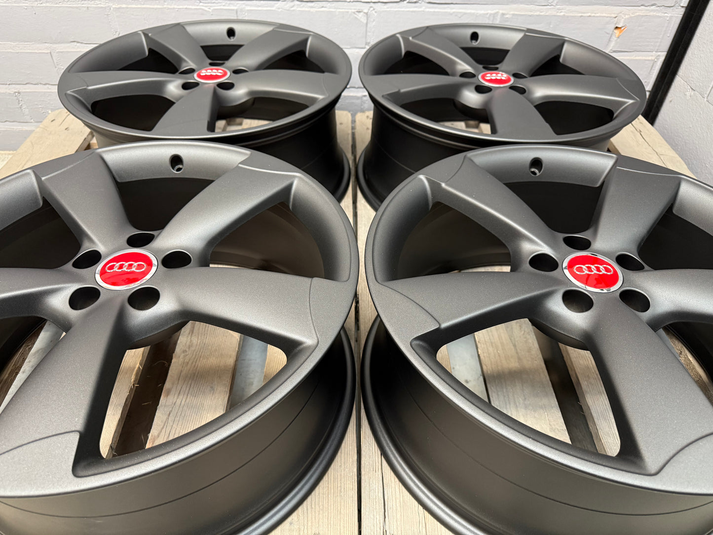 20” Audi A6 S6 Rotor 5x112 wheels