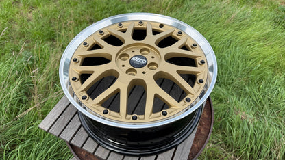17” Custom Mini Cross Spoke 4x100 wheels ( BBS RS 873 )