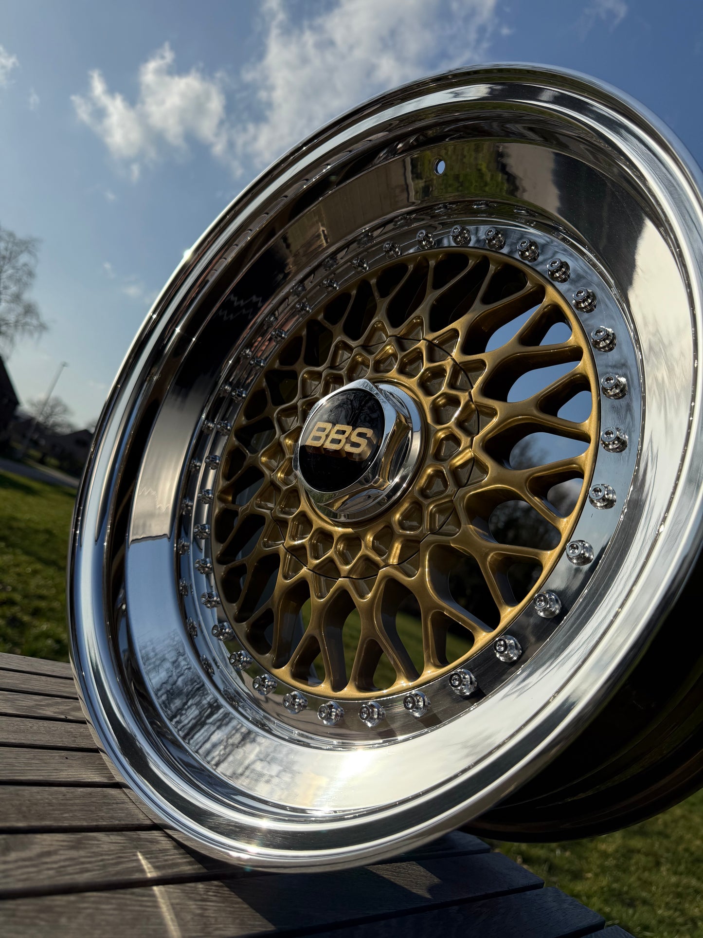 17” BBS RS 5x130 Wheel ( Porsche 056 055 )