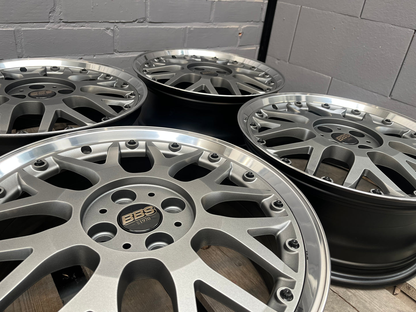 17” Custom mini cross spoke 4x100 wheels ( BBS RS 873 )