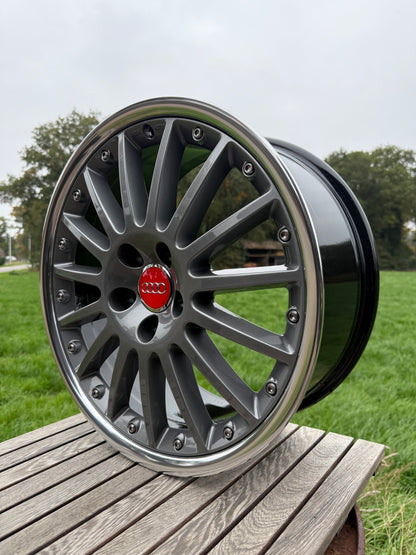 18” Audi Calito 5x112 wheels ( BBS RT250 )