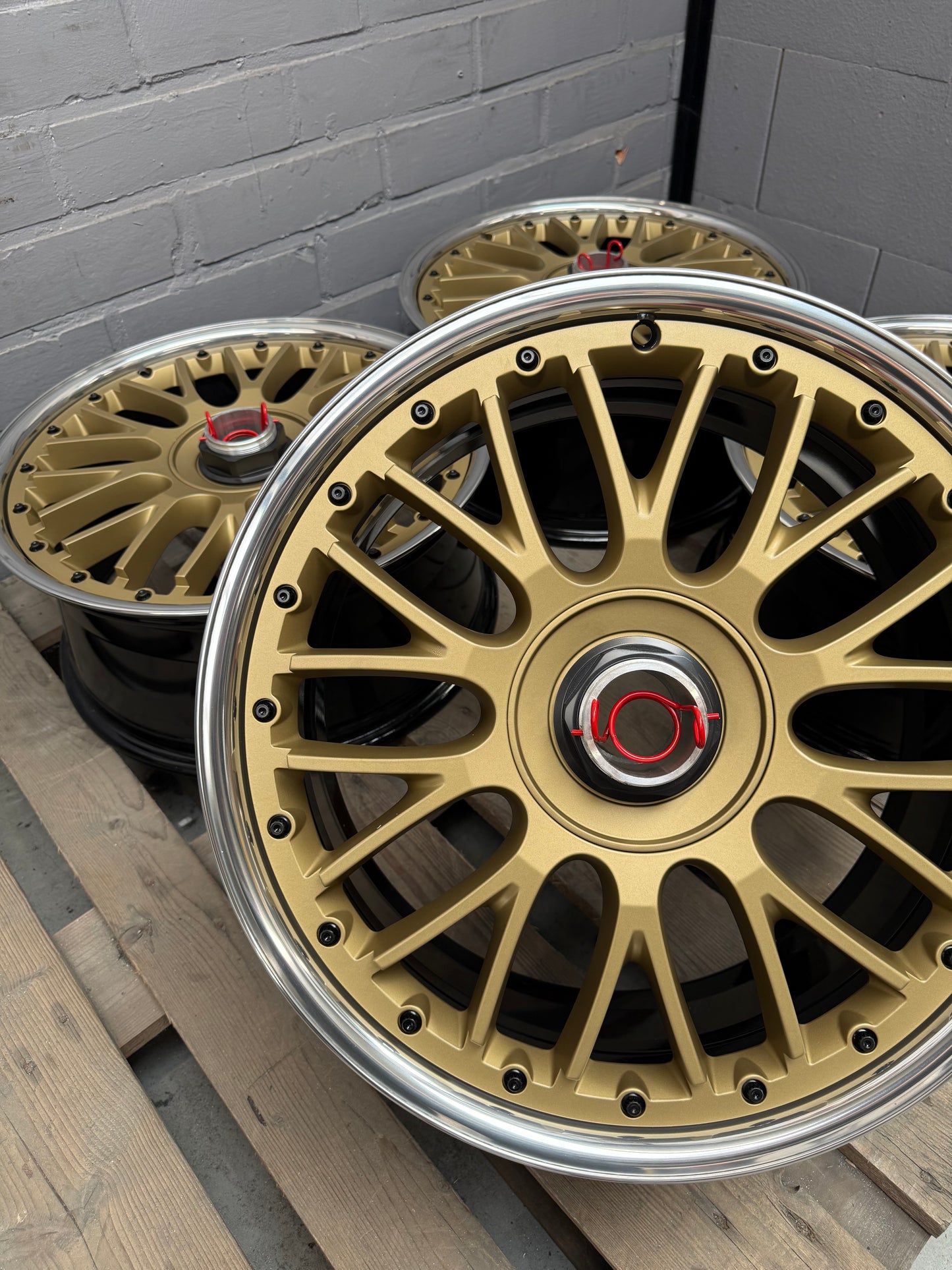 19” Custom Audi Speedline 5x112 wheels