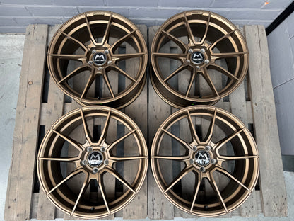19” Motec Ultralight MCR2 5x112 wheels
