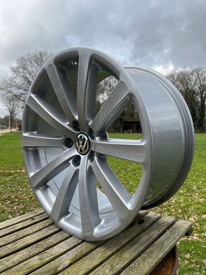19” Original Vw Omanyt 5x112 Wheels ( Tiguan R36 R32 )