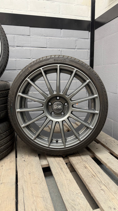 19” Oz Superturismo LM 5x112 wheels + Pirelli Tires