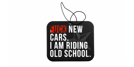 Airfreshener F*ck New Cars