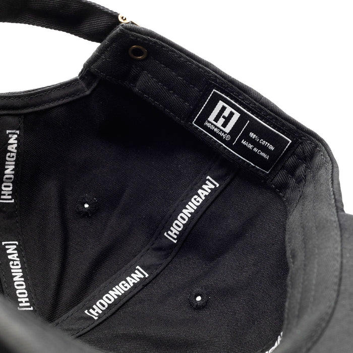 Rotiform MAKING COOL S#*% Unstructured Strapback Hat - black