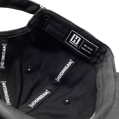 Rotiform MAKING COOL S#*% Unstructured Strapback Hat - black